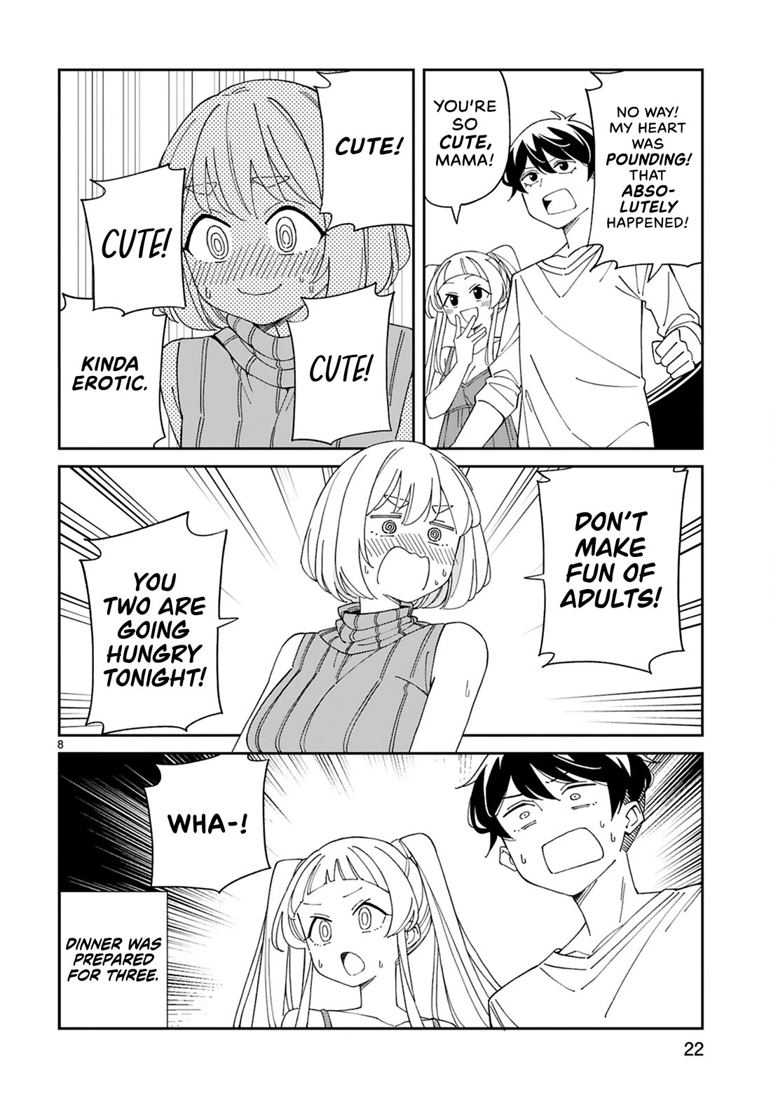 A mother in her 30s like me is alright? Chapter 25 page 8 - Chapter 25