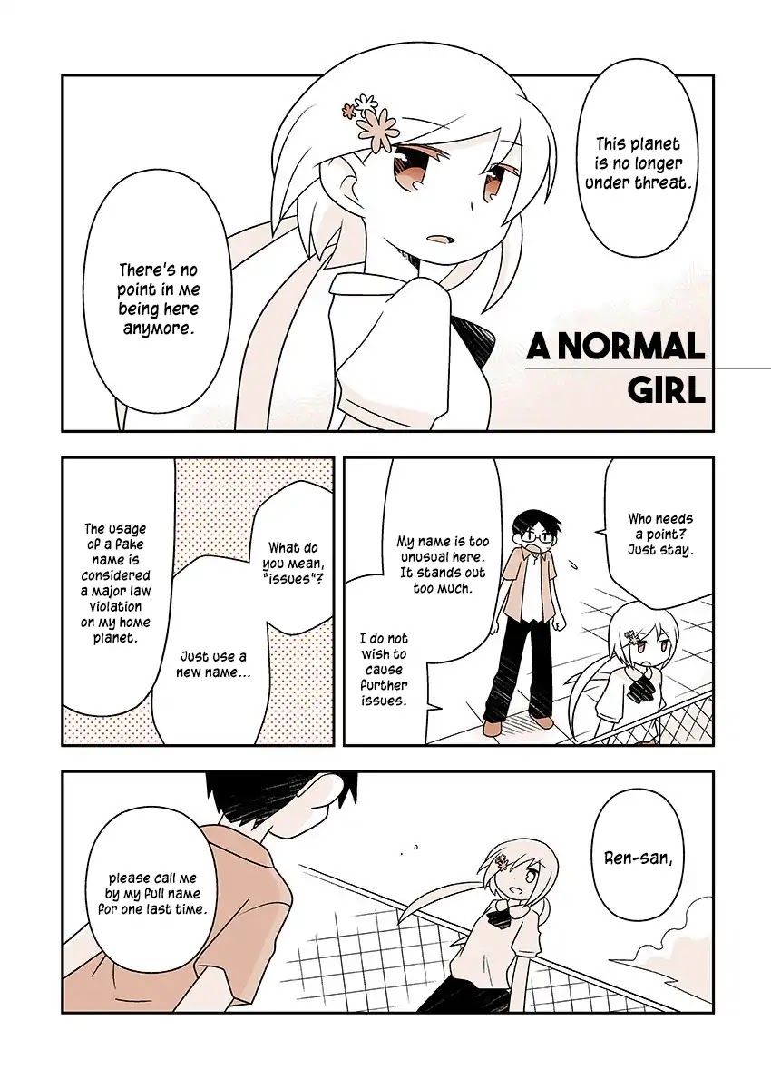 A Normal Girl Chapter 0 page 1 - Chapter 0: Oneshot