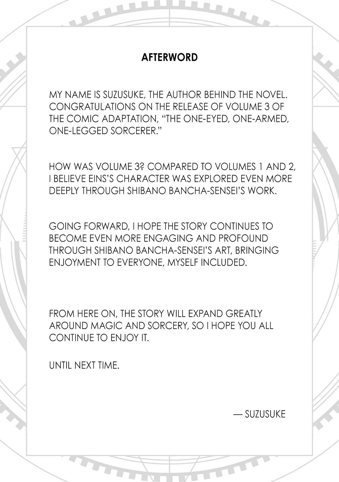 A One-Eyed, One-Armed, One-Legged Sorcerer: 2000 Years in a Cabin in the Woods. I Found Myself Being Called a Demigod. All I Want to Do Is Explore Magic~ Chapter 15 page 47 - Chapter 15