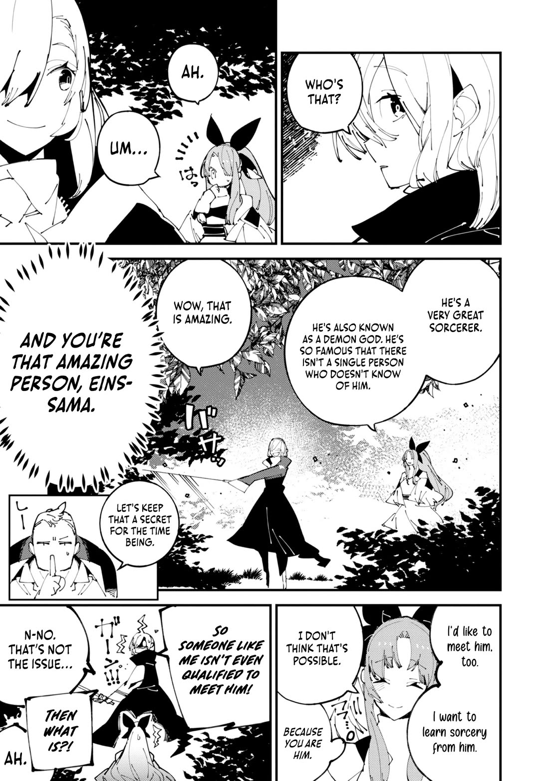 A One-Eyed, One-Armed, One-Legged Sorcerer: 2000 Years in a Cabin in the Woods. I Found Myself Being Called a Demigod. All I Want to Do Is Explore Magic~ Chapter 3 page 3 - Chapter 3