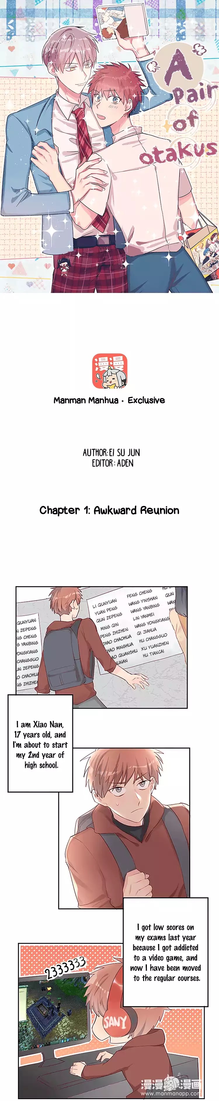 A Pair of Otakus Chapter 1 page 1 - Chapter 1