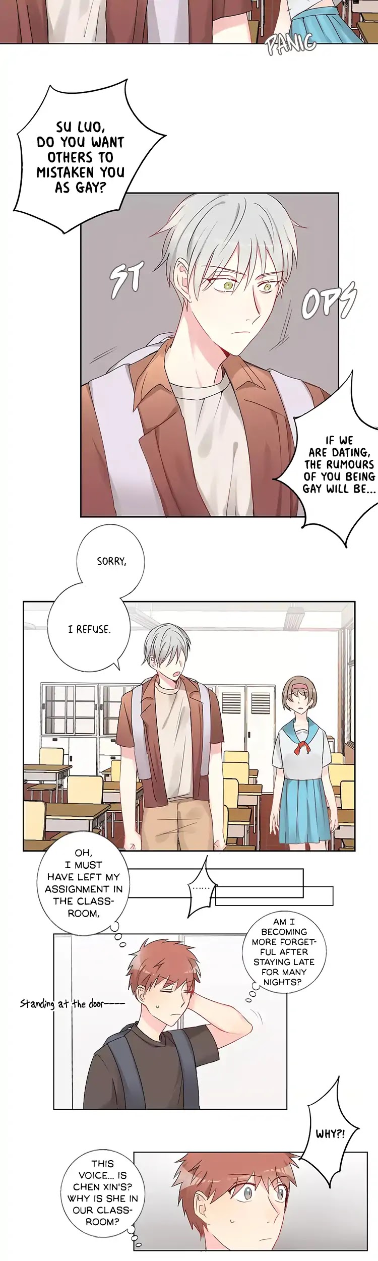 A Pair of Otakus Chapter 14 page 6 - Chapter 14: Su Luo, You've Changed!