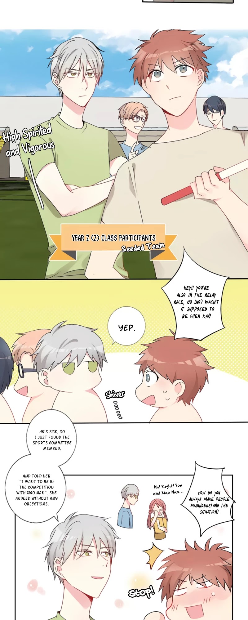 A Pair of Otakus Chapter 17 page 7 - Chapter 17: Sports Day