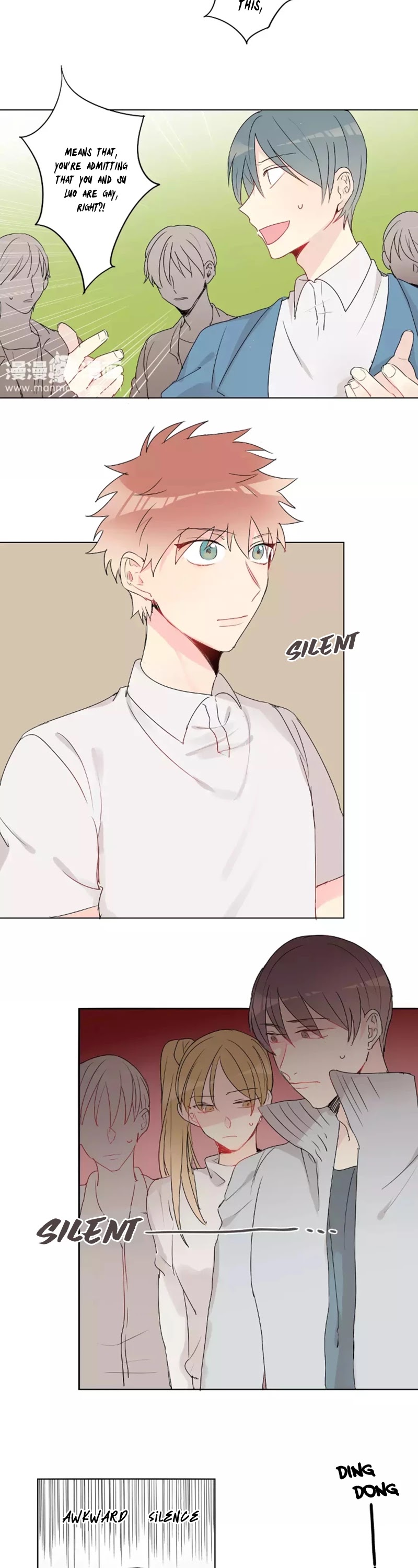 A Pair of Otakus Chapter 28 page 3 - Chapter 28: A Heartbeat of a Straight Man