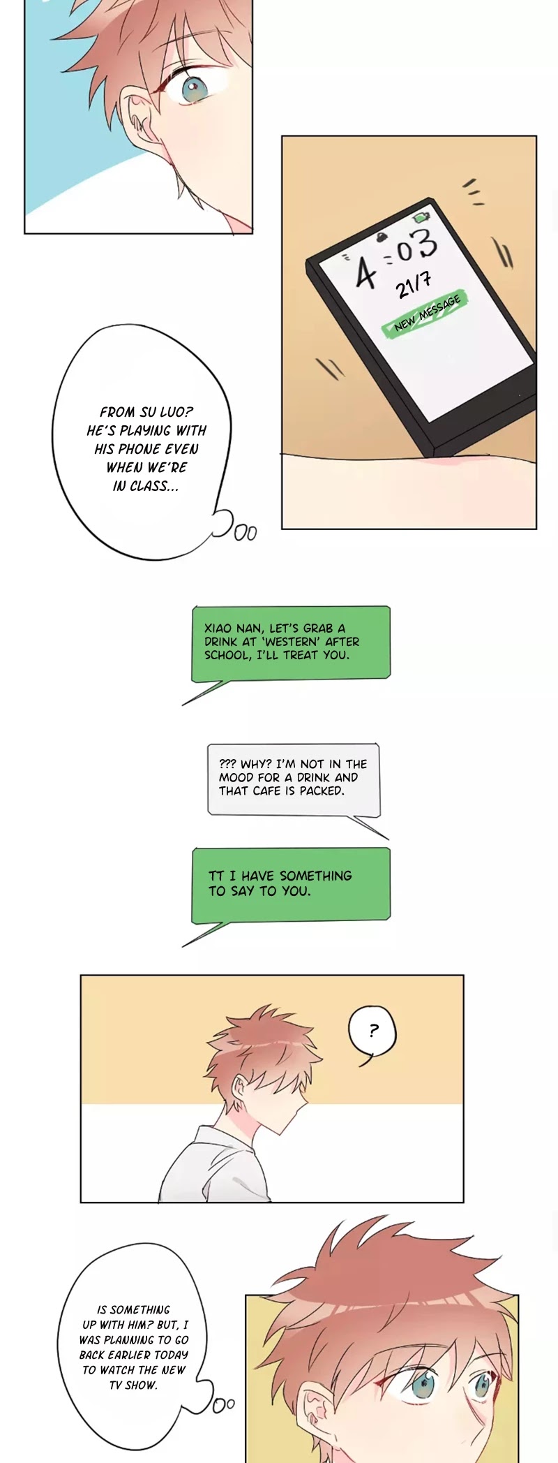A Pair of Otakus Chapter 28 page 5 - Chapter 28: A Heartbeat of a Straight Man