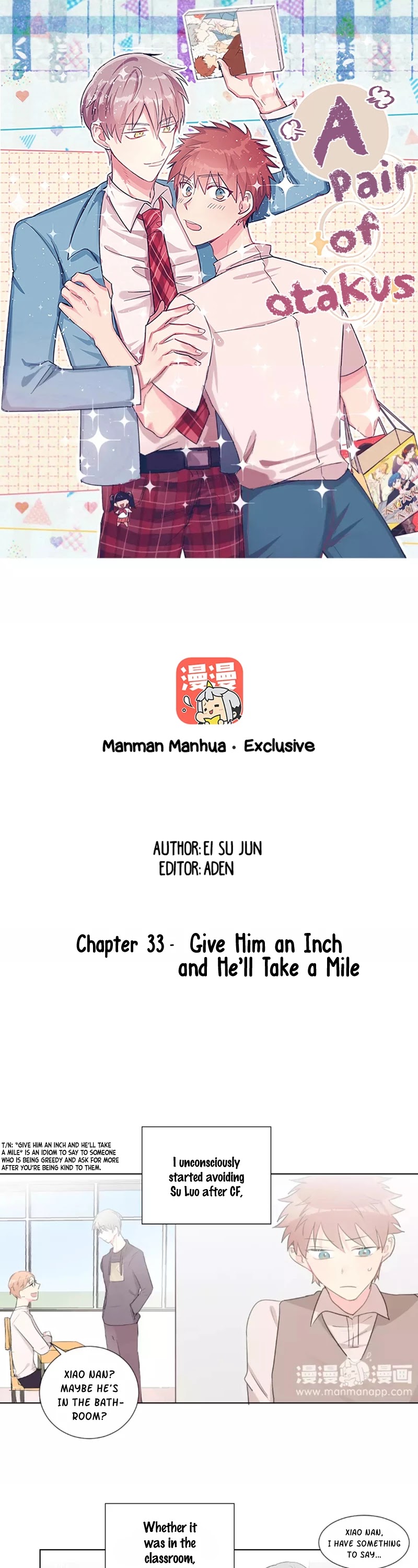 A Pair of Otakus Chapter 33 page 2 - Chapter 33