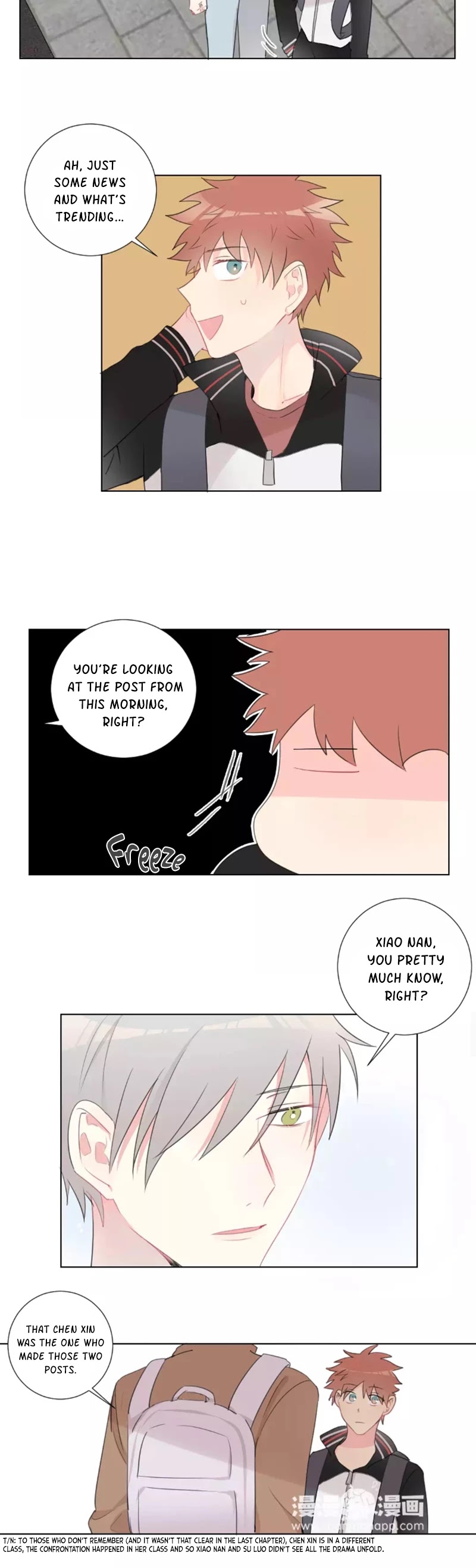 A Pair of Otakus Chapter 36 page 3 - Chapter 36: I Will Protect You!