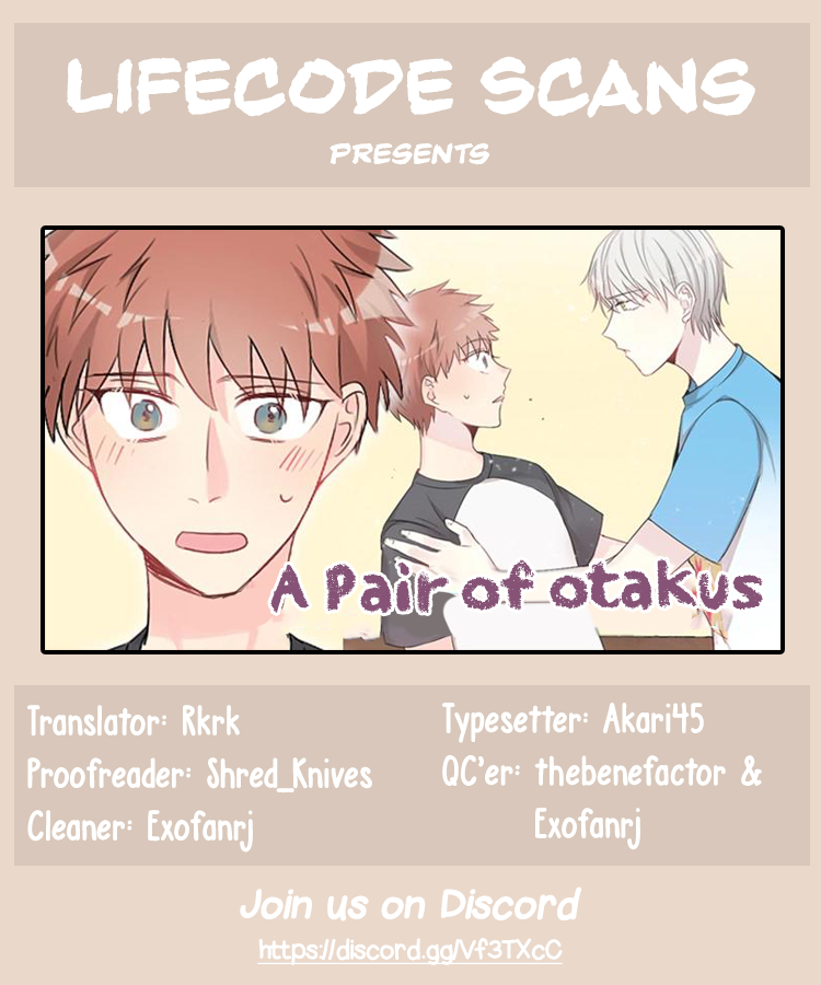 A Pair of Otakus Chapter 8 page 1 - Chapter 8: You Must Take Responsibility!