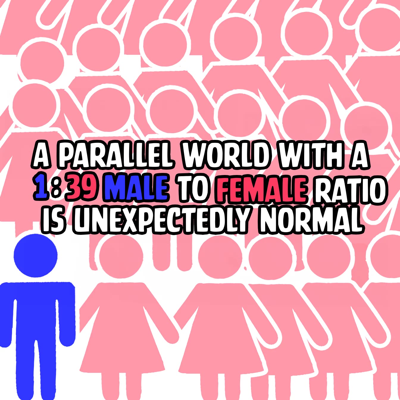 A Parallel World With a 1:39 Male to Female Ratio is Unexpectedly Normal Chapter 1 page 1 - Chapter 1