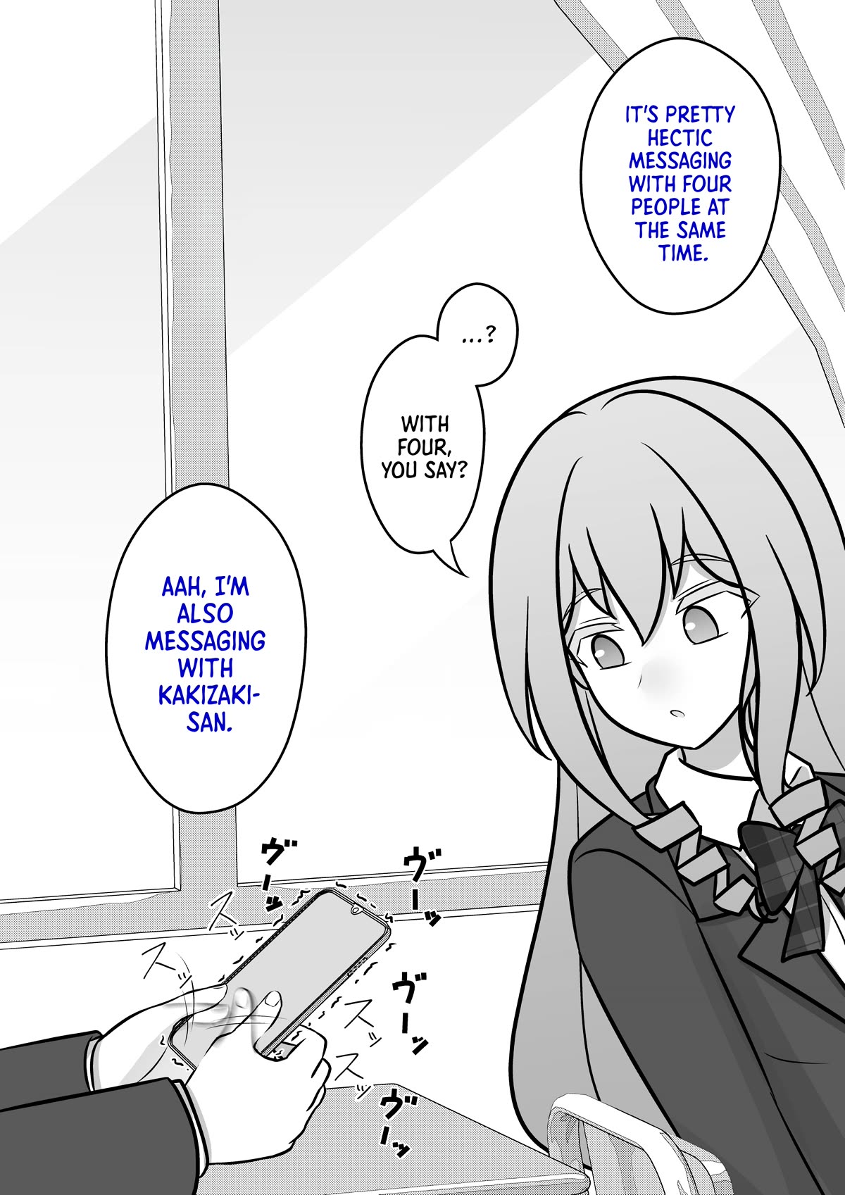 A Parallel World With a 1:39 Male to Female Ratio is Unexpectedly Normal Chapter 103 page 3 - Chapter 103: Message application