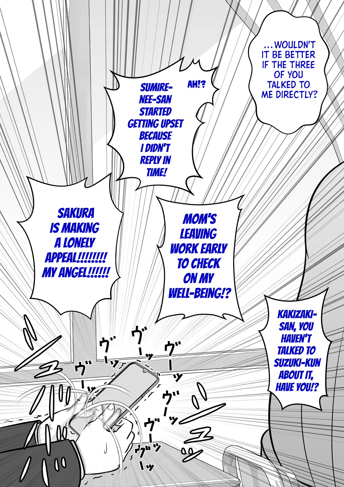 A Parallel World With a 1:39 Male to Female Ratio is Unexpectedly Normal Chapter 103 page 8 - Chapter 103: Message application