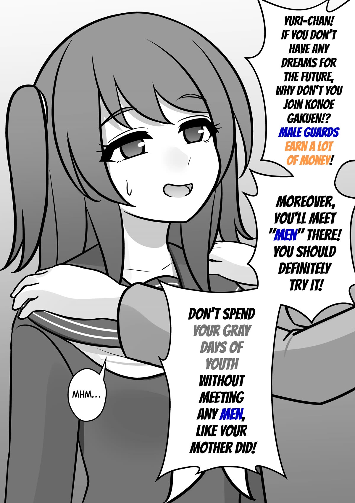 A Parallel World With a 1:39 Male to Female Ratio is Unexpectedly Normal Chapter 105 page 2 - Chapter 105: Momozono Yuri's Onee-sama