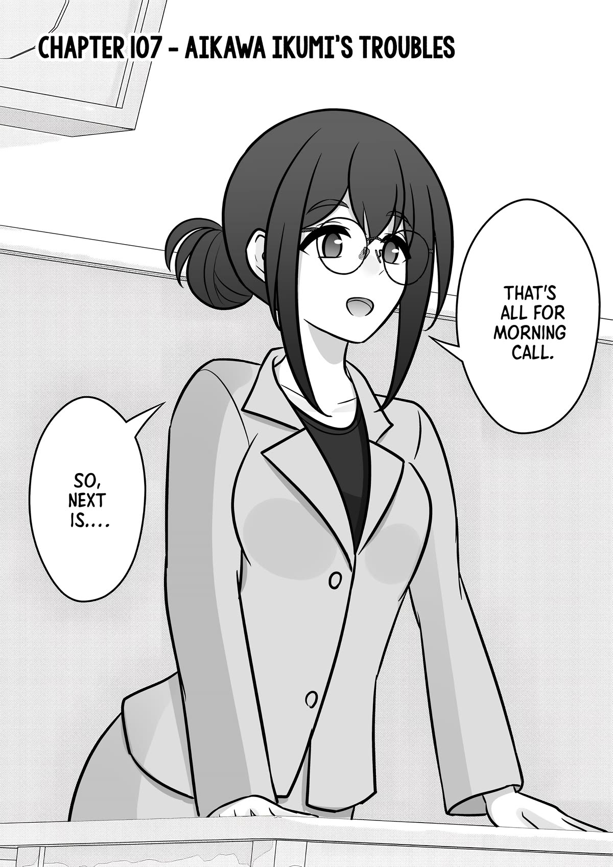 A Parallel World With a 1:39 Male to Female Ratio is Unexpectedly Normal Chapter 107 page 1 - Chapter 107: Aikawa Ikumi's Troubles