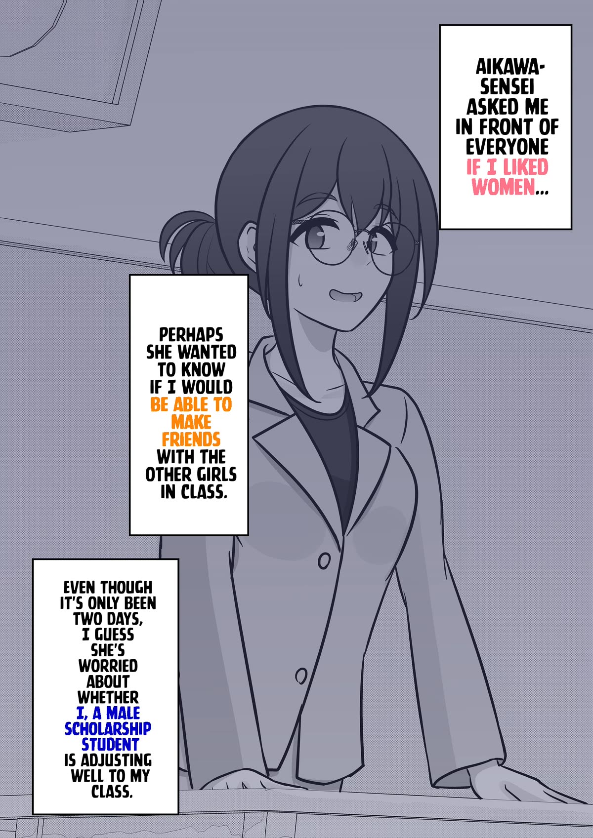 A Parallel World With a 1:39 Male to Female Ratio is Unexpectedly Normal Chapter 108 page 2 - Chapter 108: A Friend of A Friend...