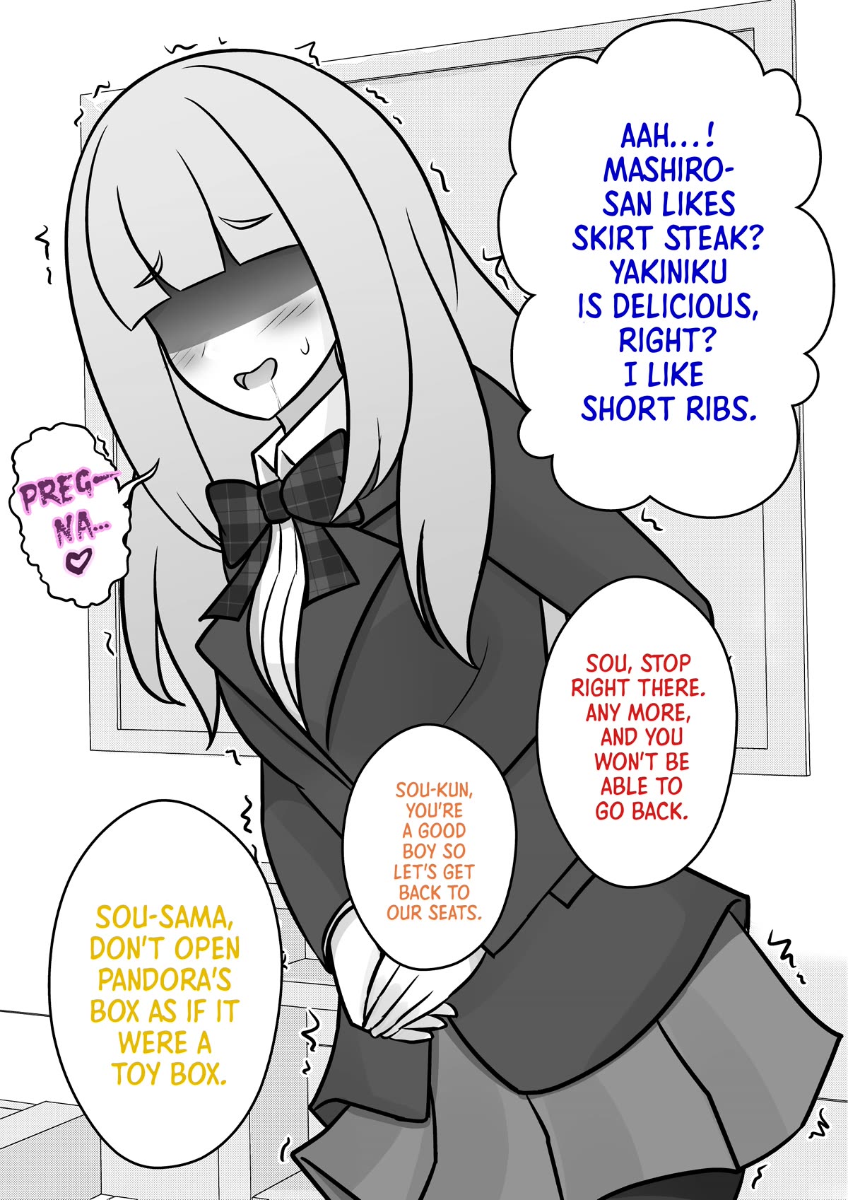 A Parallel World With a 1:39 Male to Female Ratio is Unexpectedly Normal Chapter 114 page 8 - Chapter 114: Skirt Steak? Short Ribs?