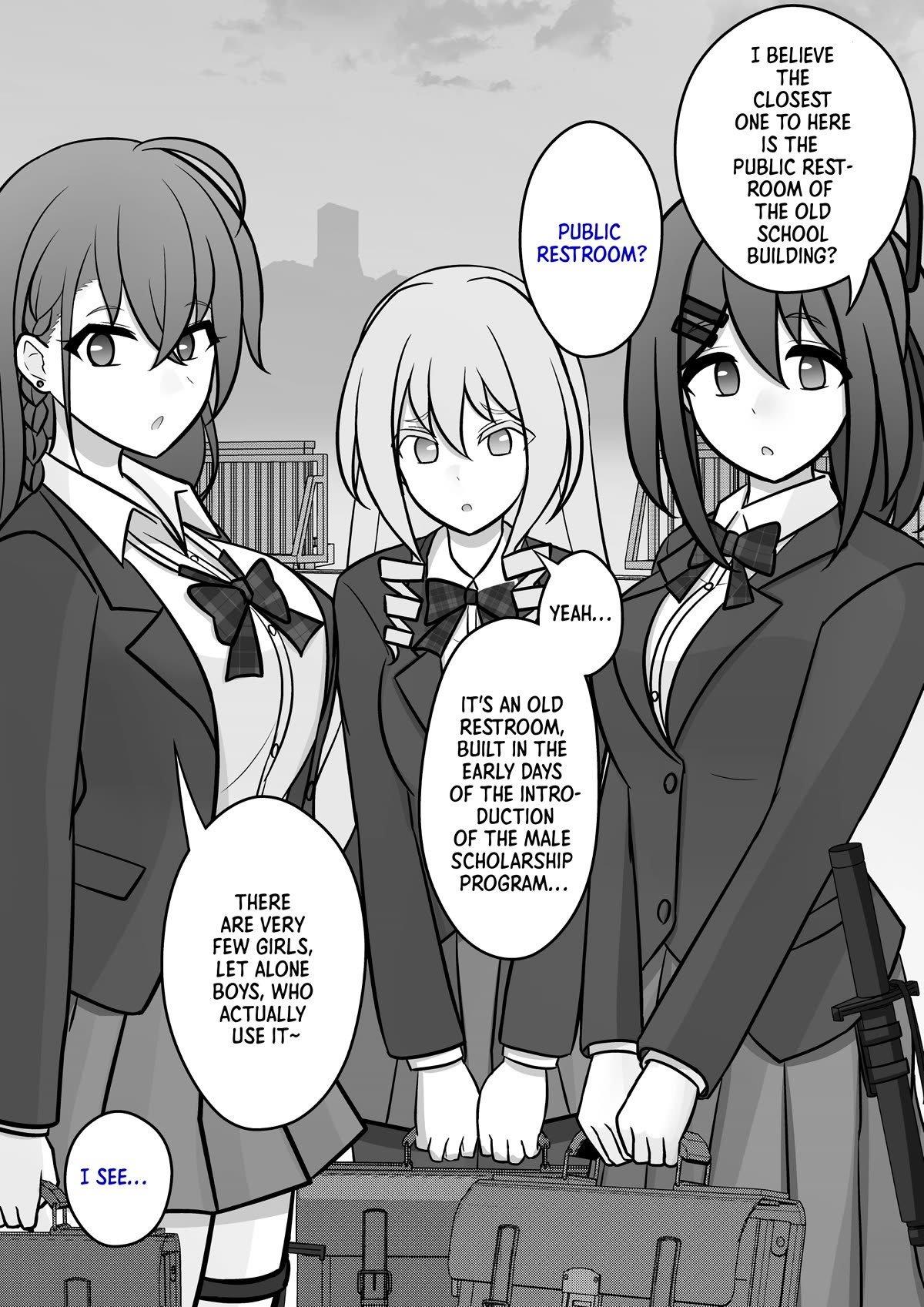A Parallel World With a 1:39 Male to Female Ratio is Unexpectedly Normal Chapter 115 page 10 - Chapter 115: A Too Peaceful School Life