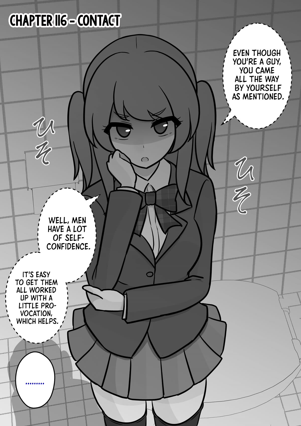 A Parallel World With a 1:39 Male to Female Ratio is Unexpectedly Normal Chapter 116 page 1 - Chapter 116: Contact