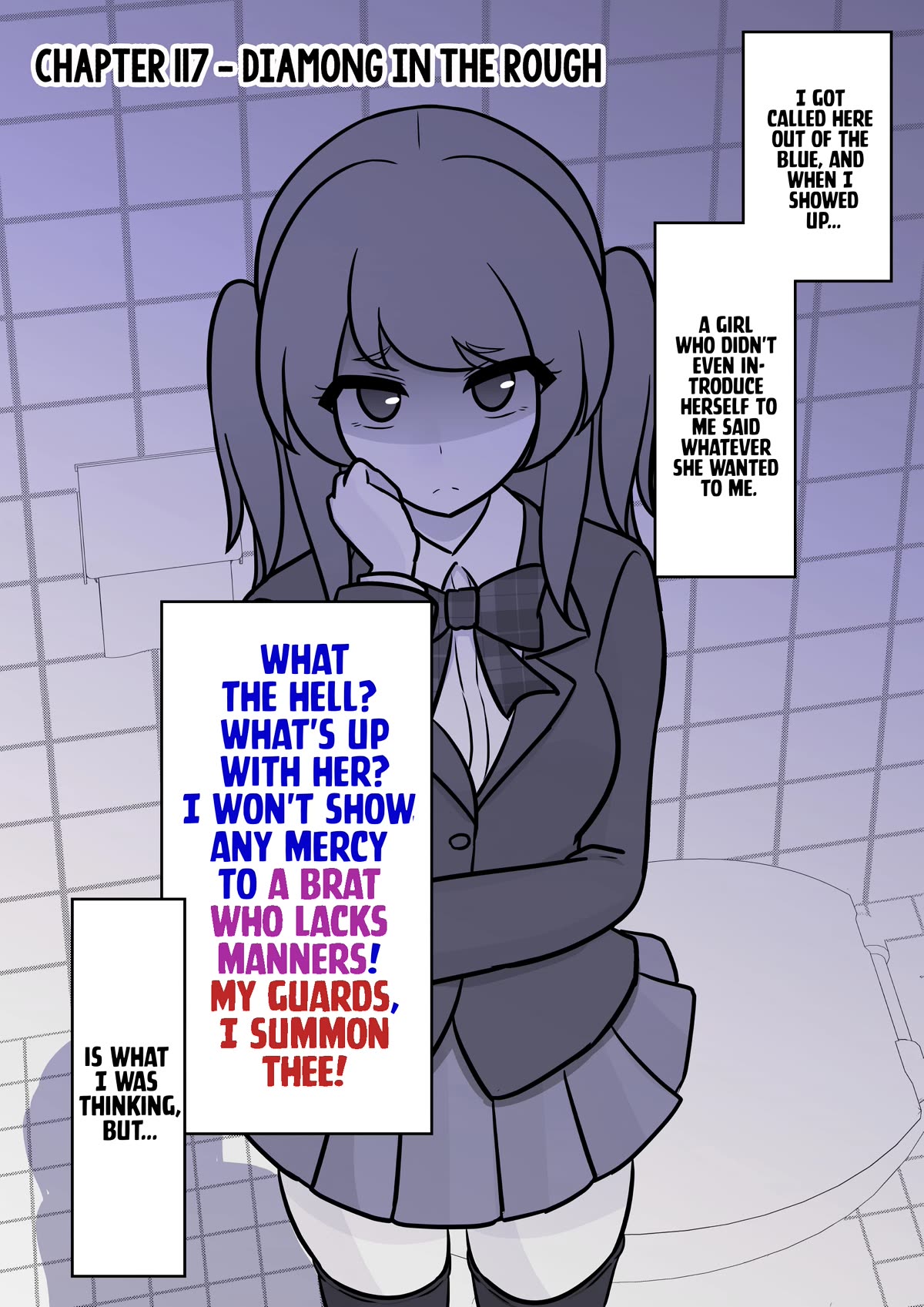 A Parallel World With a 1:39 Male to Female Ratio is Unexpectedly Normal Chapter 117 page 1 - Chapter 117: Diamond In The Rough