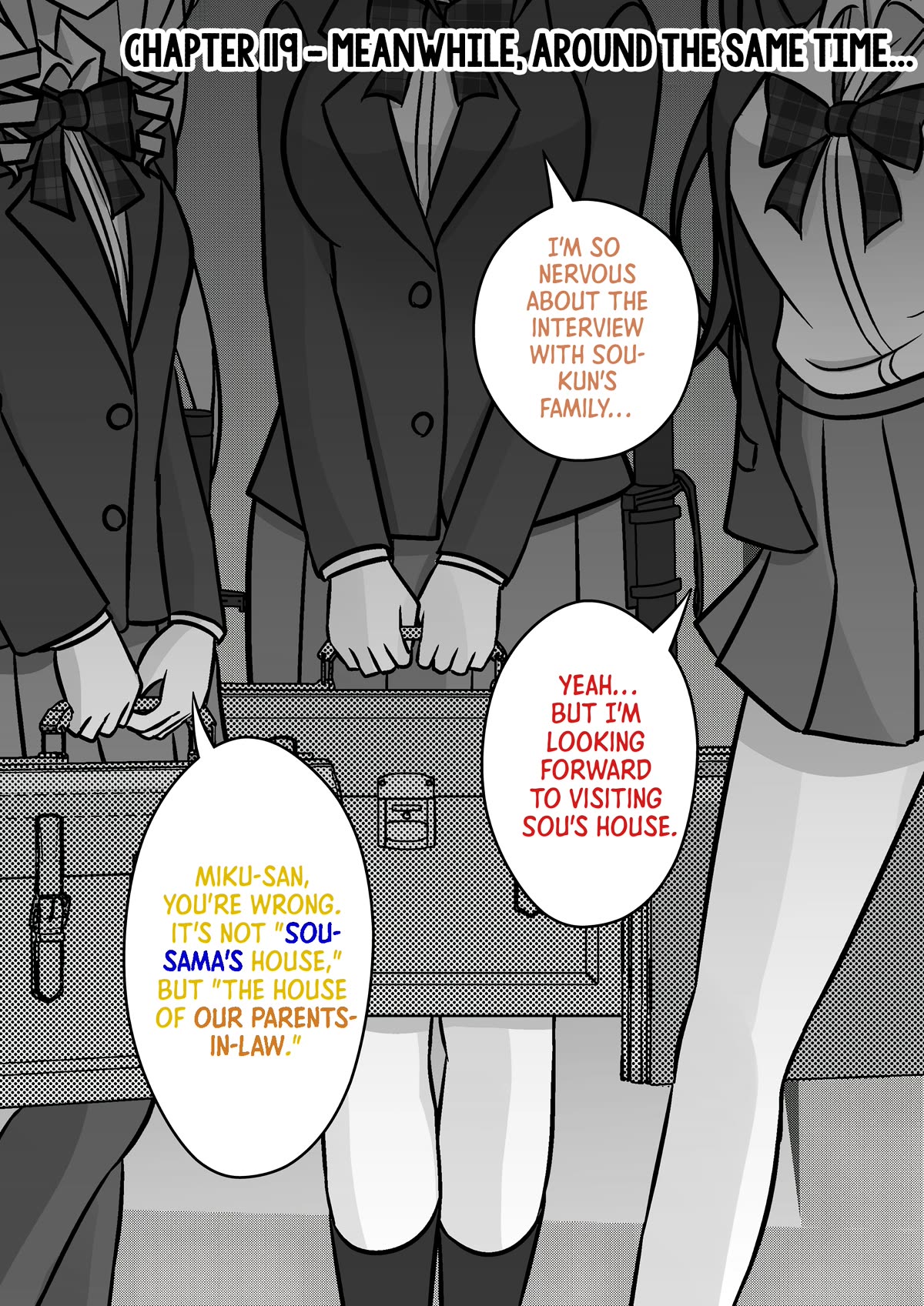 A Parallel World With a 1:39 Male to Female Ratio is Unexpectedly Normal Chapter 119 page 1 - Chapter 119: Meanwhile, Around The Same Time....