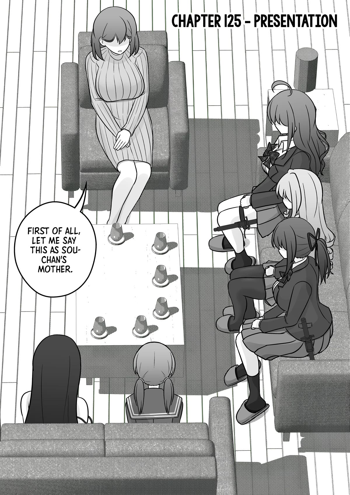 A Parallel World With a 1:39 Male to Female Ratio is Unexpectedly Normal Chapter 125 page 1 - Chapter 125: Presentation