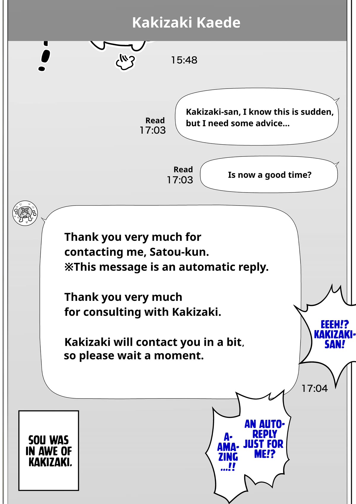 A Parallel World With a 1:39 Male to Female Ratio is Unexpectedly Normal Chapter 128 page 8 - Chapter 128: Tell me, Kakizaki-san!