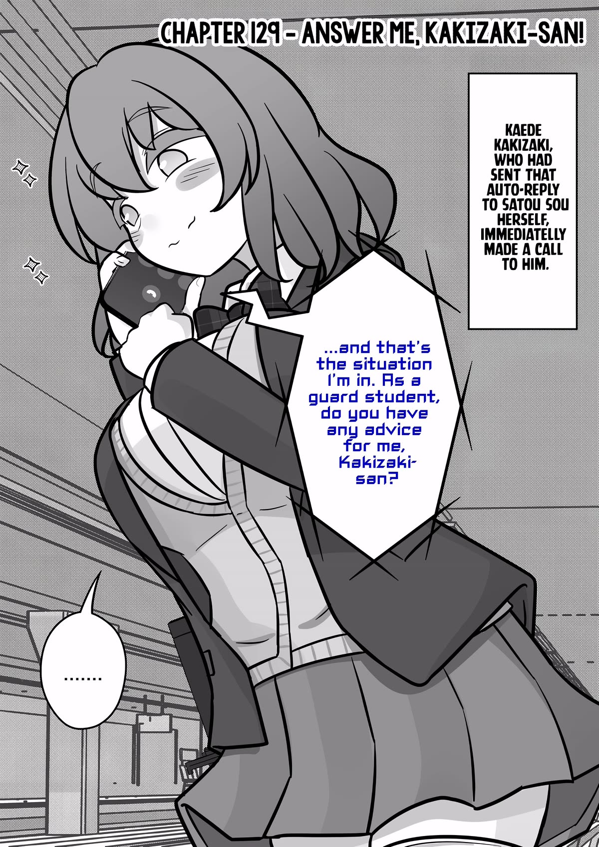 A Parallel World With a 1:39 Male to Female Ratio is Unexpectedly Normal Chapter 129 page 1 - Chapter 129: Answer me, Kakizaki-san!