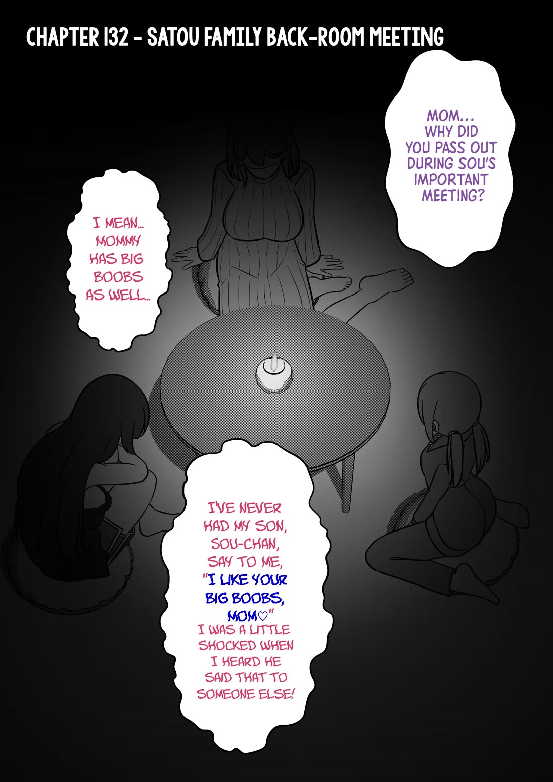 A Parallel World With a 1:39 Male to Female Ratio is Unexpectedly Normal Chapter 132 page 1 - Chapter 132: Satou Family Back-room Meeting