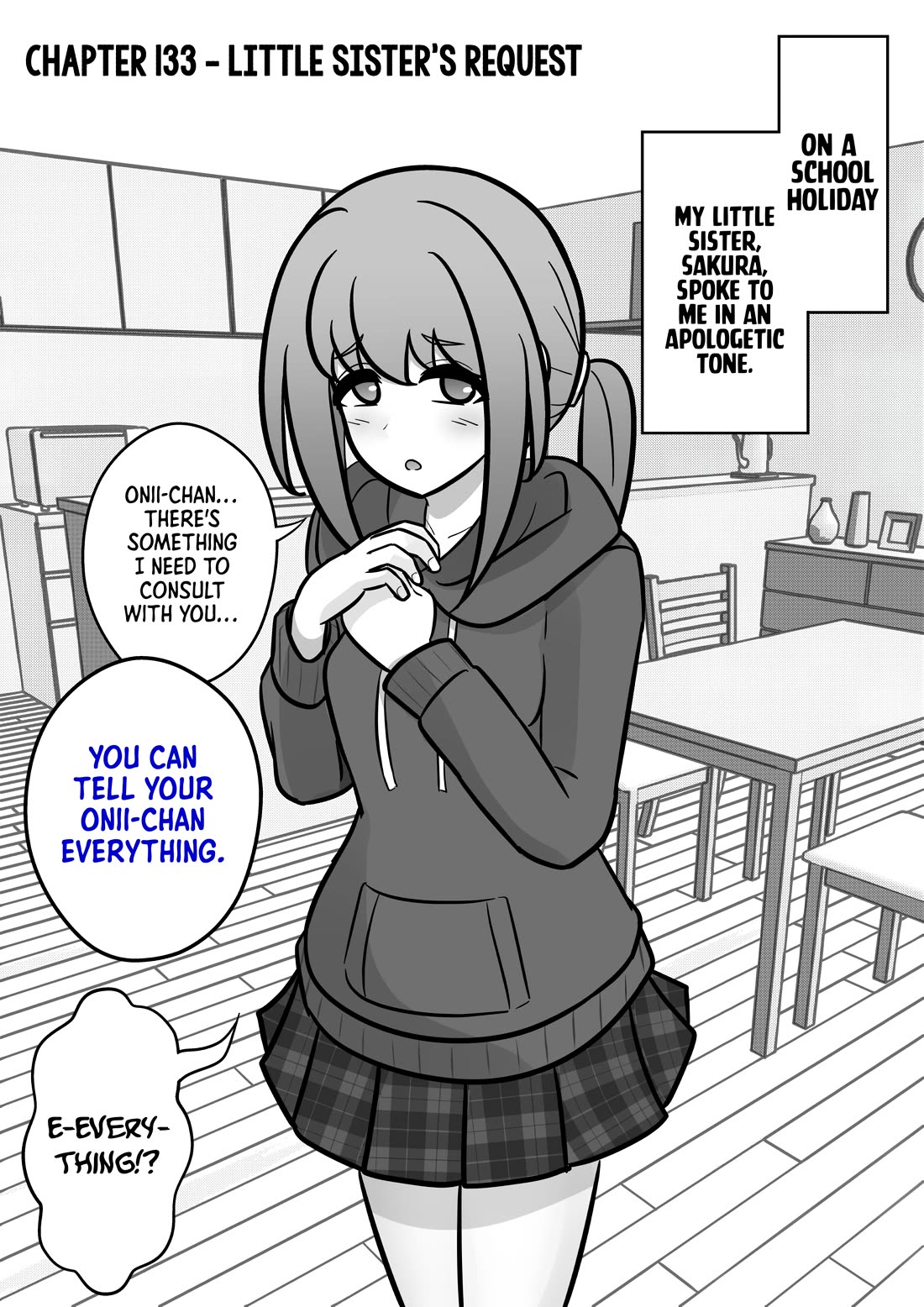 A Parallel World With a 1:39 Male to Female Ratio is Unexpectedly Normal Chapter 133 page 1 - Chapter 133: Little Sister's Request