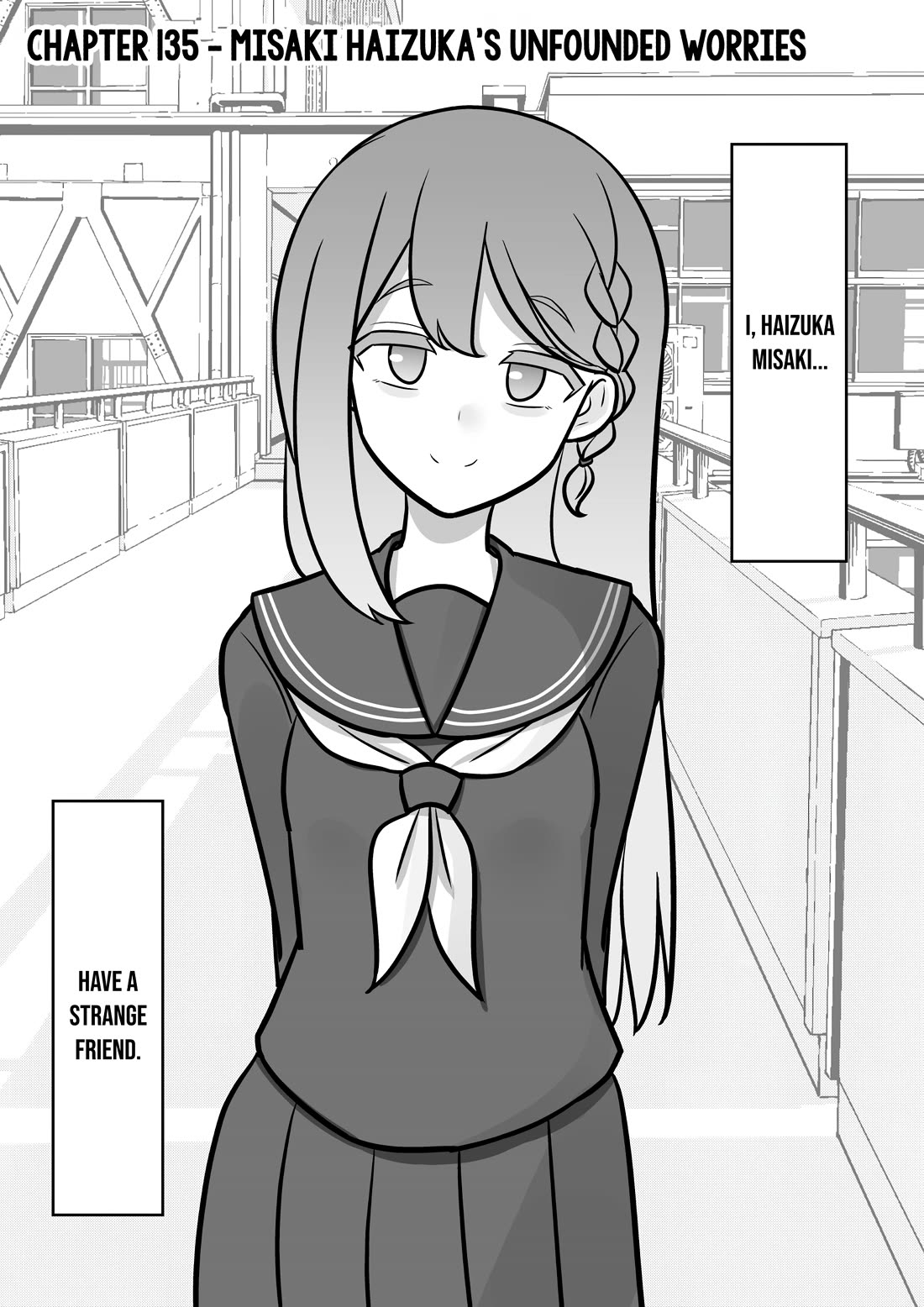 A Parallel World With a 1:39 Male to Female Ratio is Unexpectedly Normal Chapter 135 page 1 - Chapter 135: Misaki Haizuka's Unfounded Worries