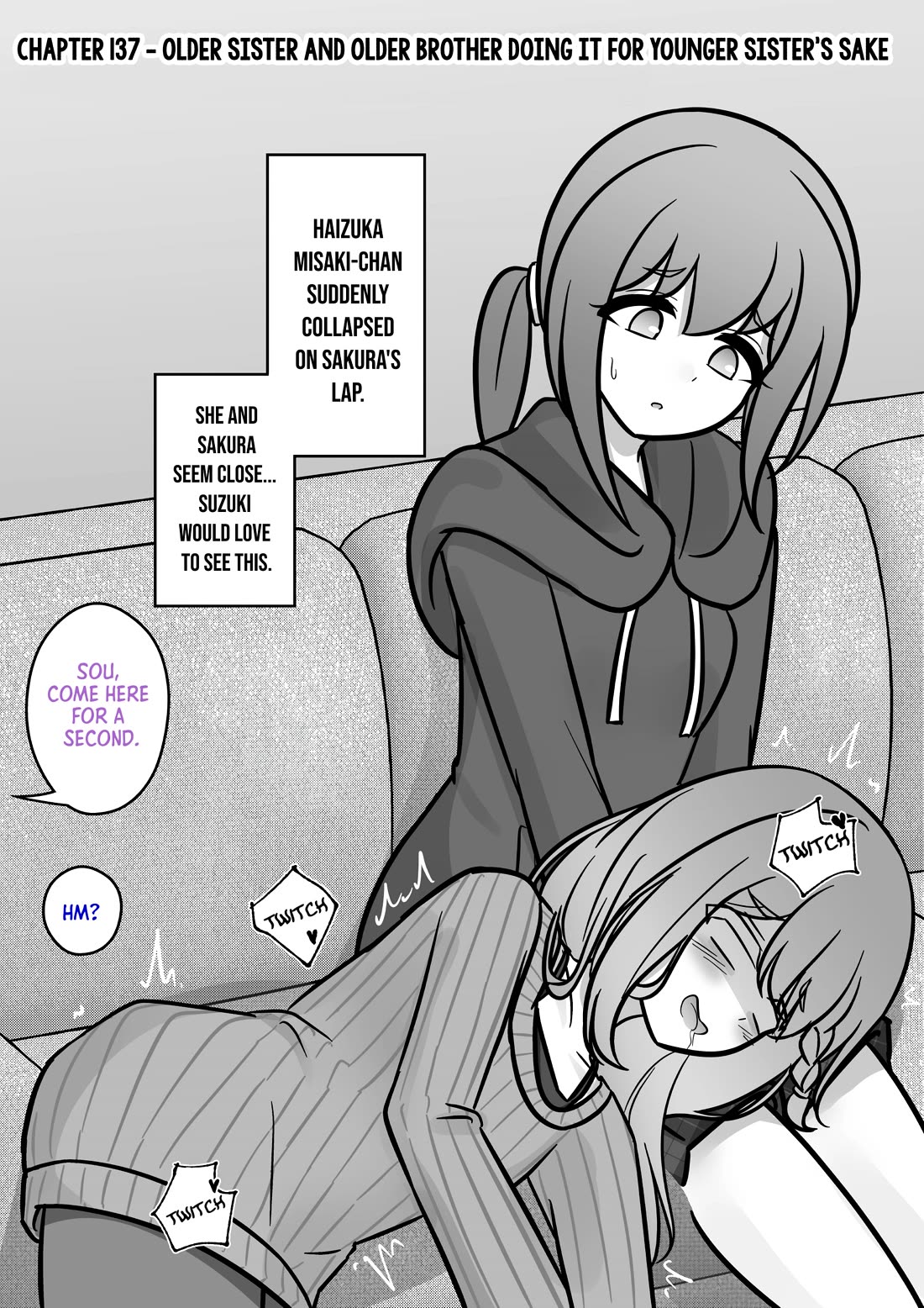 A Parallel World With a 1:39 Male to Female Ratio is Unexpectedly Normal Chapter 137 page 1 - Chapter 137: Older Sister and Older Brother Doing it For Younger Sister's Sake