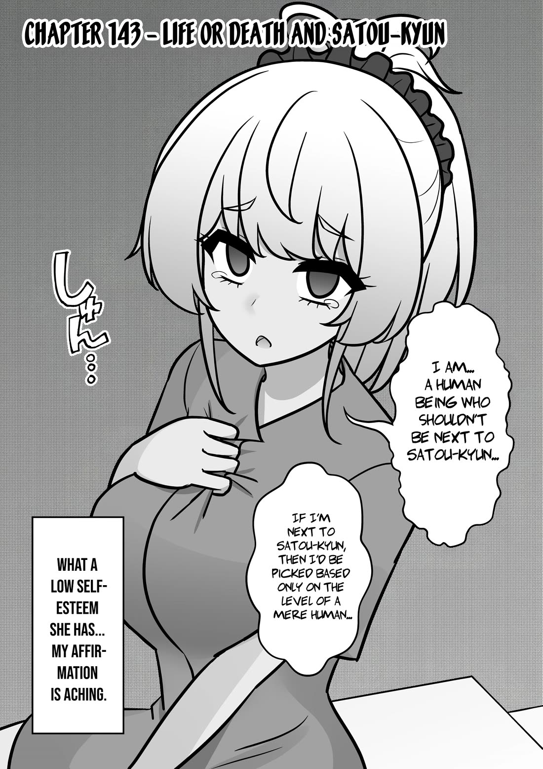 A Parallel World With a 1:39 Male to Female Ratio is Unexpectedly Normal Chapter 143 page 1 - Chapter 143: Life or Death and Satou-kyun