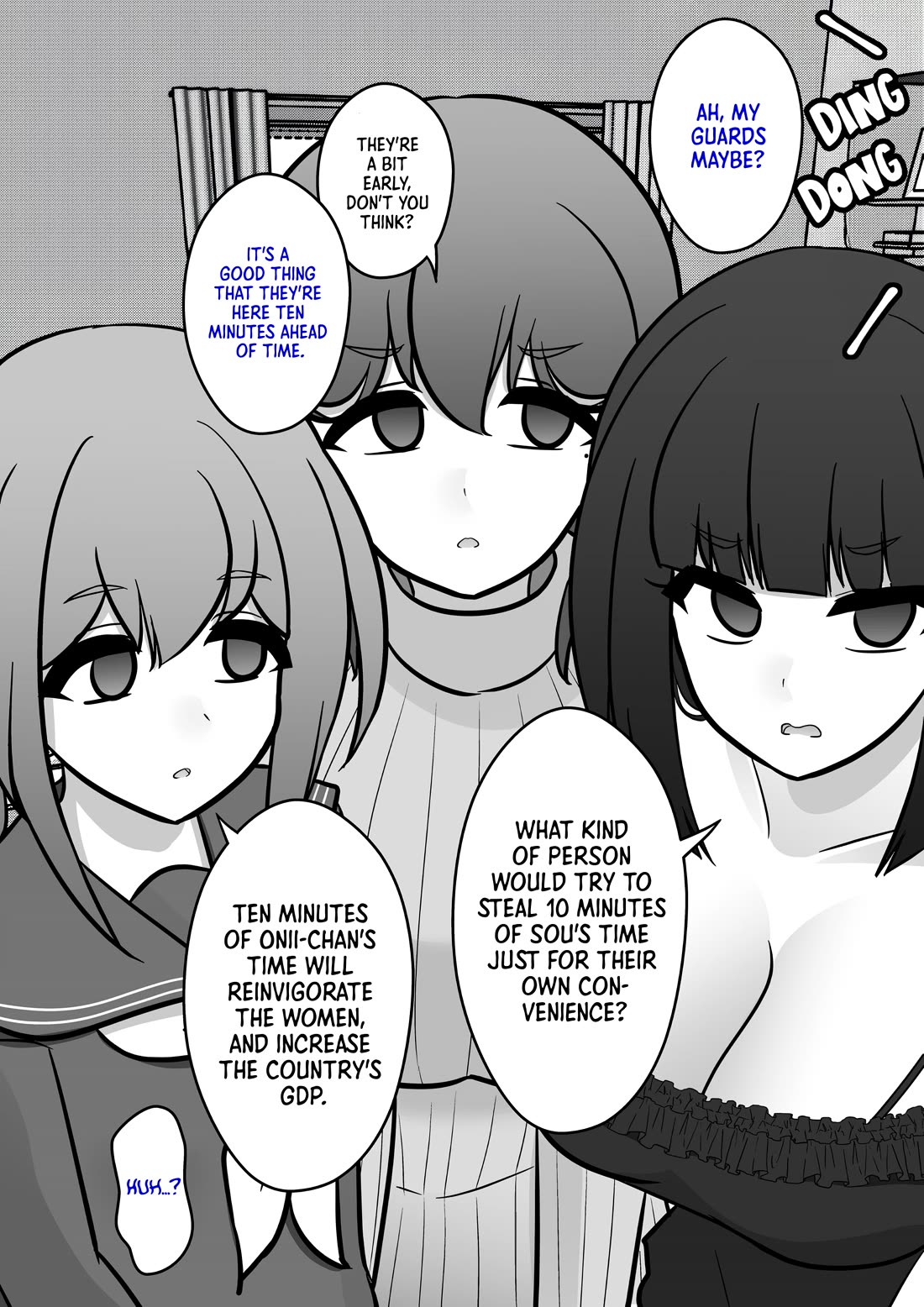 A Parallel World With a 1:39 Male to Female Ratio is Unexpectedly Normal Chapter 145 page 3 - Chapter 145: The Satou Family and A Visitior in the Morning