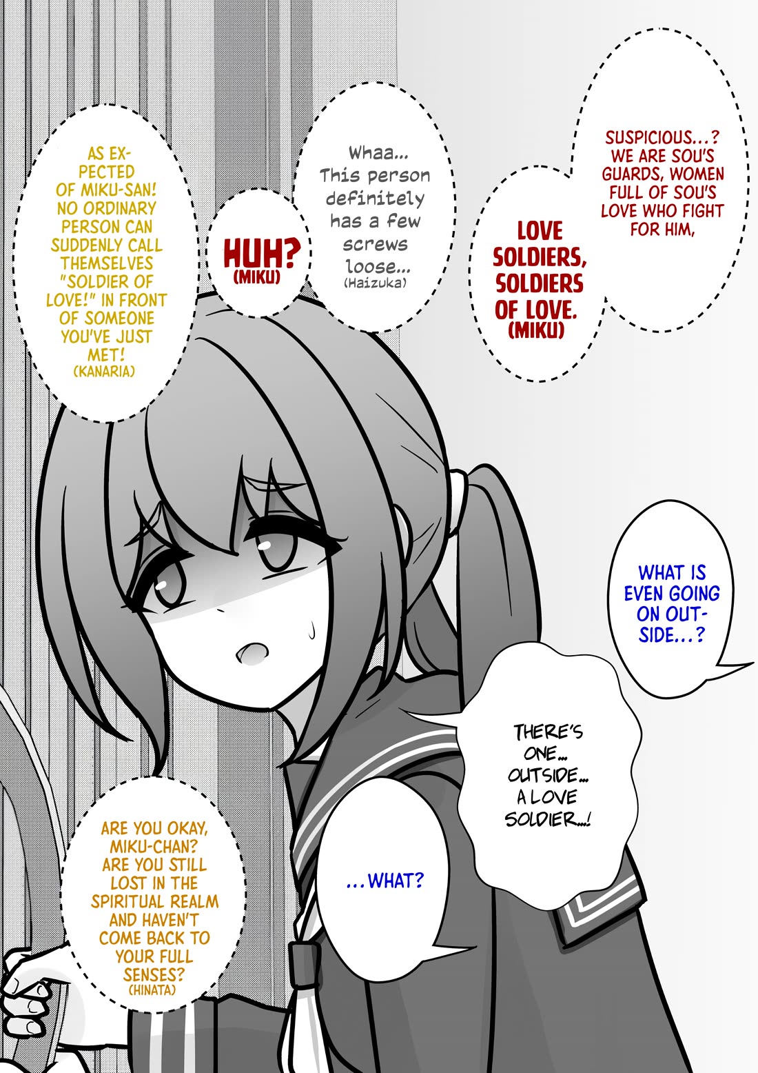A Parallel World With a 1:39 Male to Female Ratio is Unexpectedly Normal Chapter 146 page 4 - Chapter 146: Soldiers of Love