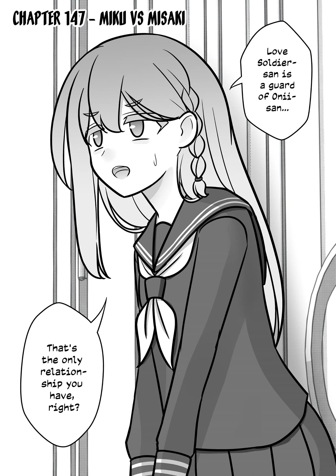 A Parallel World With a 1:39 Male to Female Ratio is Unexpectedly Normal Chapter 147 page 1 - Chapter 147: Miku VS Misaki