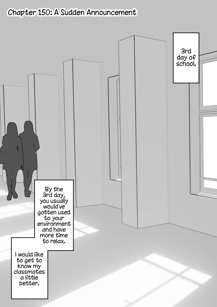 A Parallel World With a 1:39 Male to Female Ratio is Unexpectedly Normal Chapter 150 page 1 - Chapter 150: A Sudden Announcement