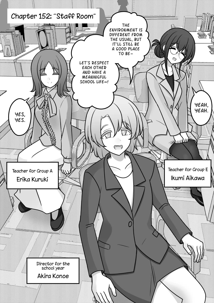 A Parallel World With a 1:39 Male to Female Ratio is Unexpectedly Normal Chapter 152 page 1 - Chapter 152: Staff Room