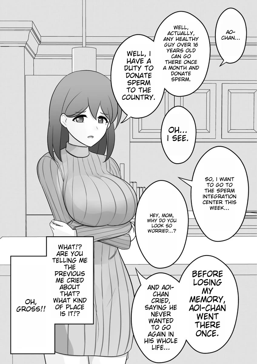 A Parallel World With a 1:39 Male to Female Ratio is Unexpectedly Normal Chapter 19 page 1 - Chapter 19