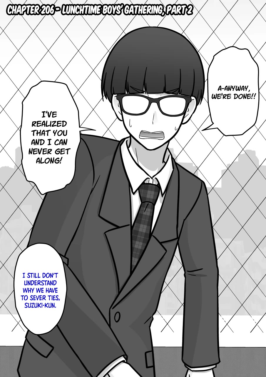 A Parallel World With a 1:39 Male to Female Ratio is Unexpectedly Normal Chapter 206 page 1 - Chapter 206: Lunchtime Boys' Gathering, part 2