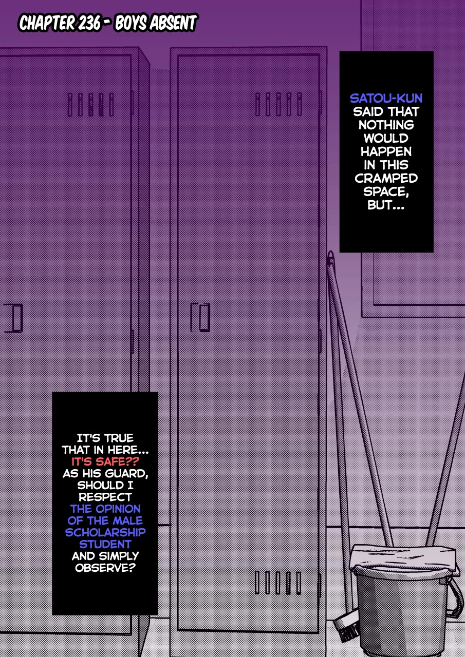 A Parallel World With a 1:39 Male to Female Ratio is Unexpectedly Normal Chapter 236 page 1 - Chapter 236: Boys Absent