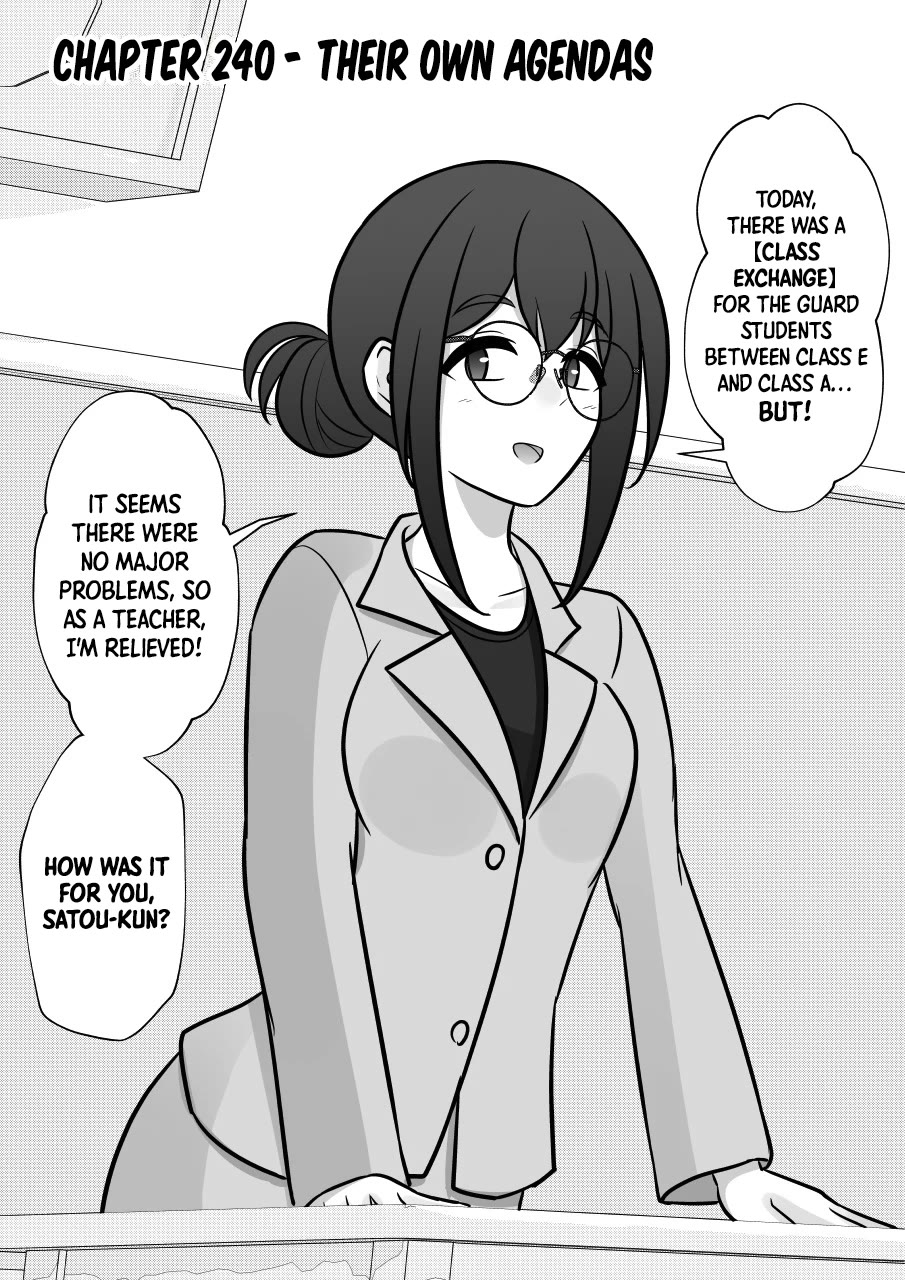 A Parallel World With a 1:39 Male to Female Ratio is Unexpectedly Normal Chapter 240 page 1 - Chapter 240: Their Own Agendas