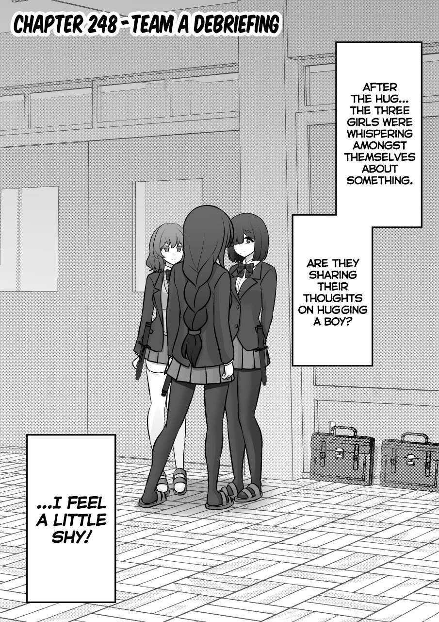 A Parallel World With a 1:39 Male to Female Ratio is Unexpectedly Normal Chapter 248 page 1 - Chapter 248: Team A Debriefing