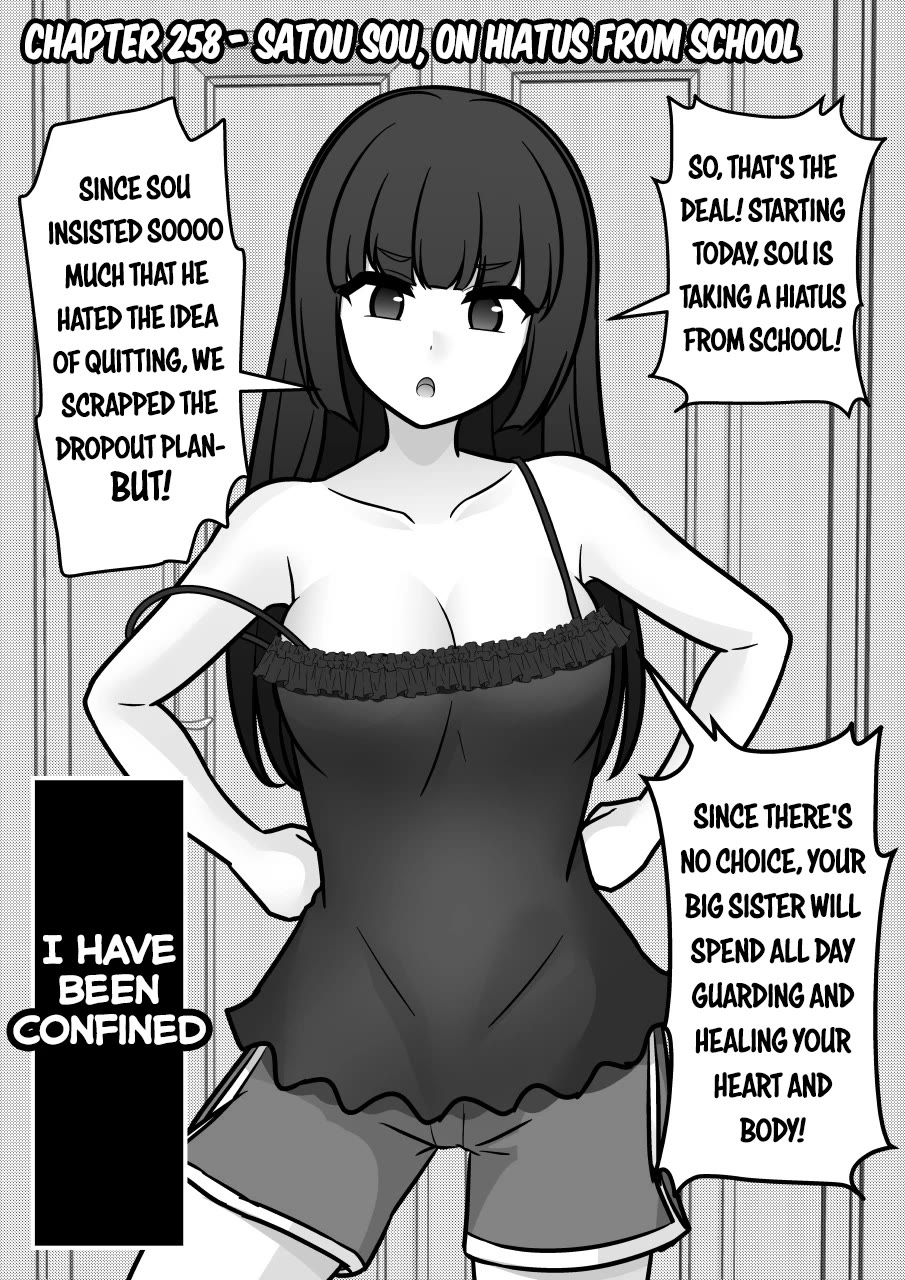 A Parallel World With a 1:39 Male to Female Ratio is Unexpectedly Normal Chapter 258 page 1 - Chapter 258: Satou Sou, On Hiatus from School