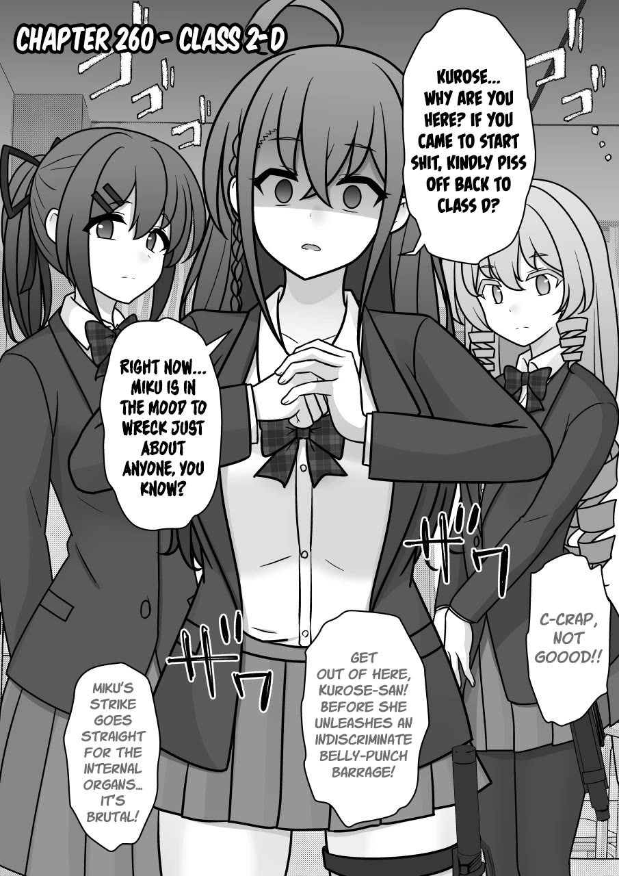 A Parallel World With a 1:39 Male to Female Ratio is Unexpectedly Normal Chapter 260 page 1 - Chapter 260: Class 2-D