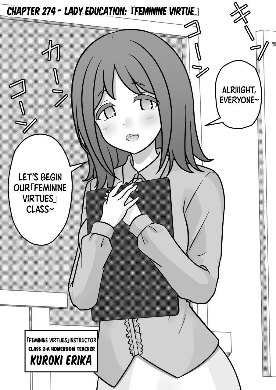 A Parallel World With a 1:39 Male to Female Ratio is Unexpectedly Normal Chapter 274 page 1 - Chapter 274: Lady Education 『Feminine Virtue』