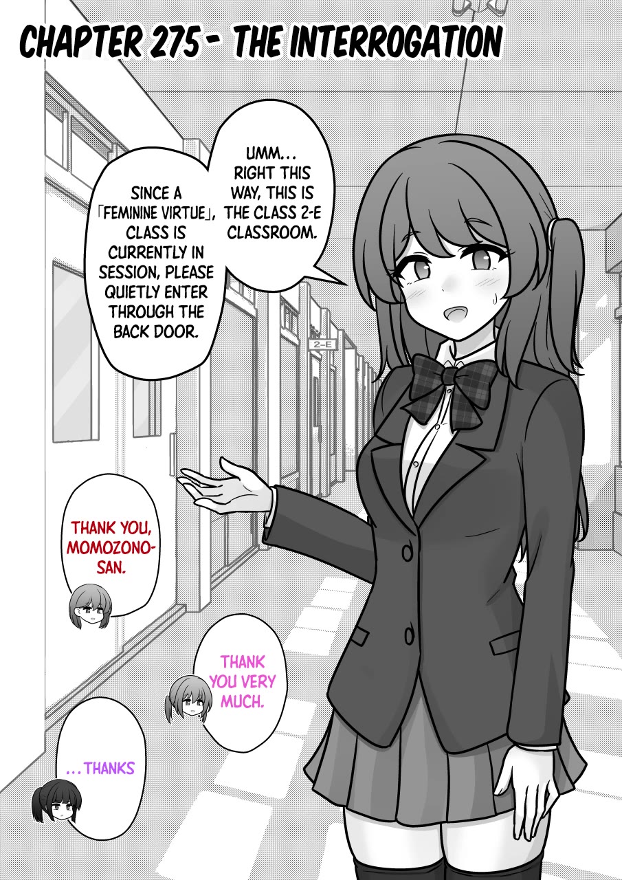 A Parallel World With a 1:39 Male to Female Ratio is Unexpectedly Normal Chapter 275 page 1 - Chapter 275: The Interrogation