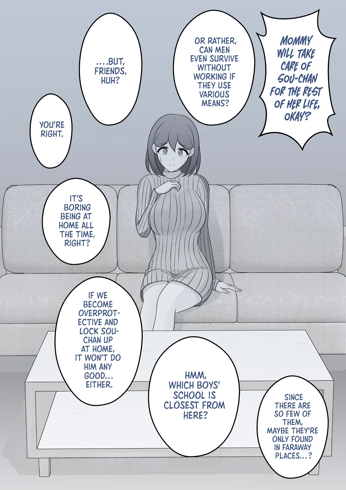 A Parallel World With a 1:39 Male to Female Ratio is Unexpectedly Normal Chapter 29 page 2 - Chapter 29