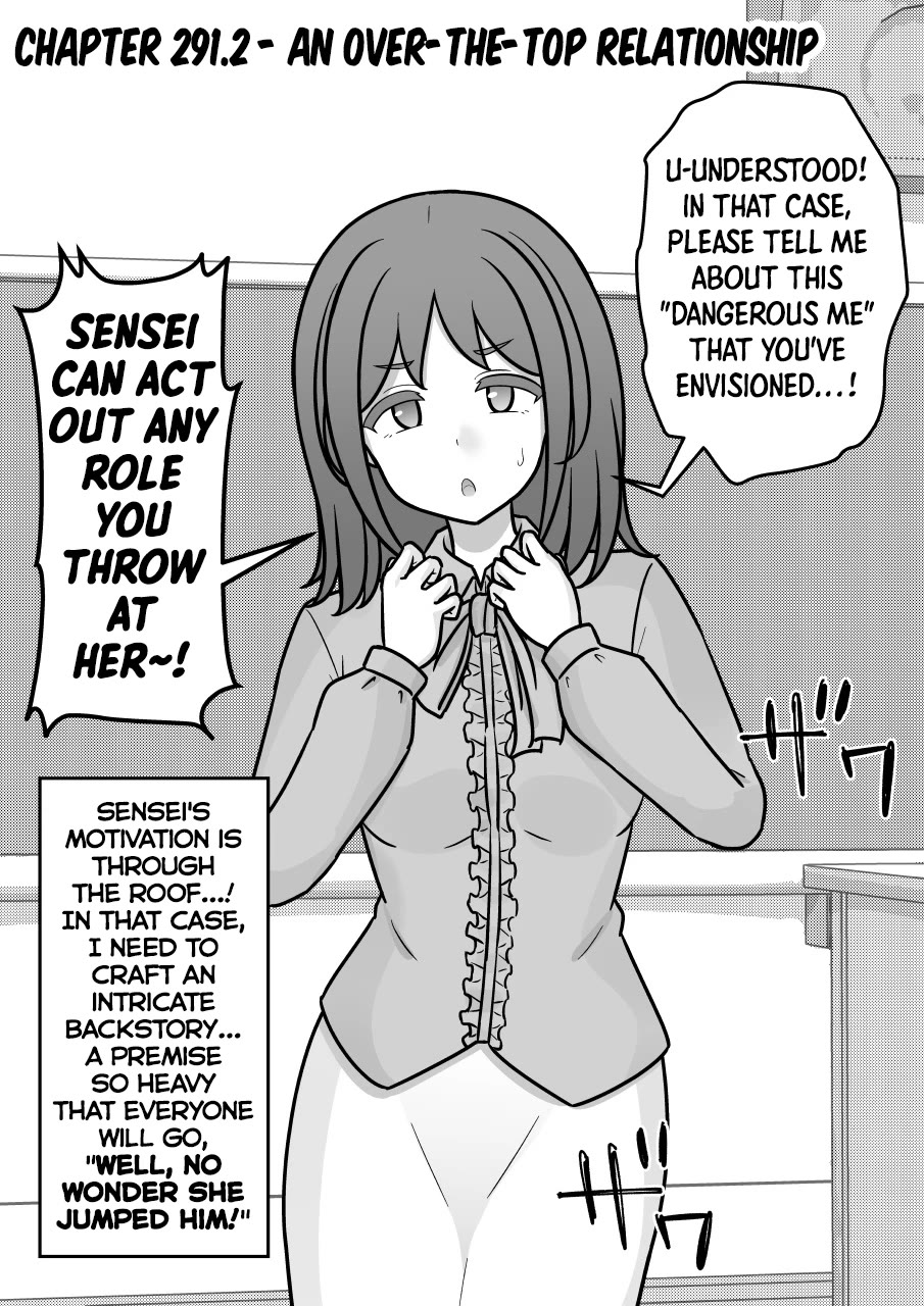 A Parallel World With a 1:39 Male to Female Ratio is Unexpectedly Normal Chapter 291.2 page 1 - Chapter 291.2: An Over-the-Top Relationship