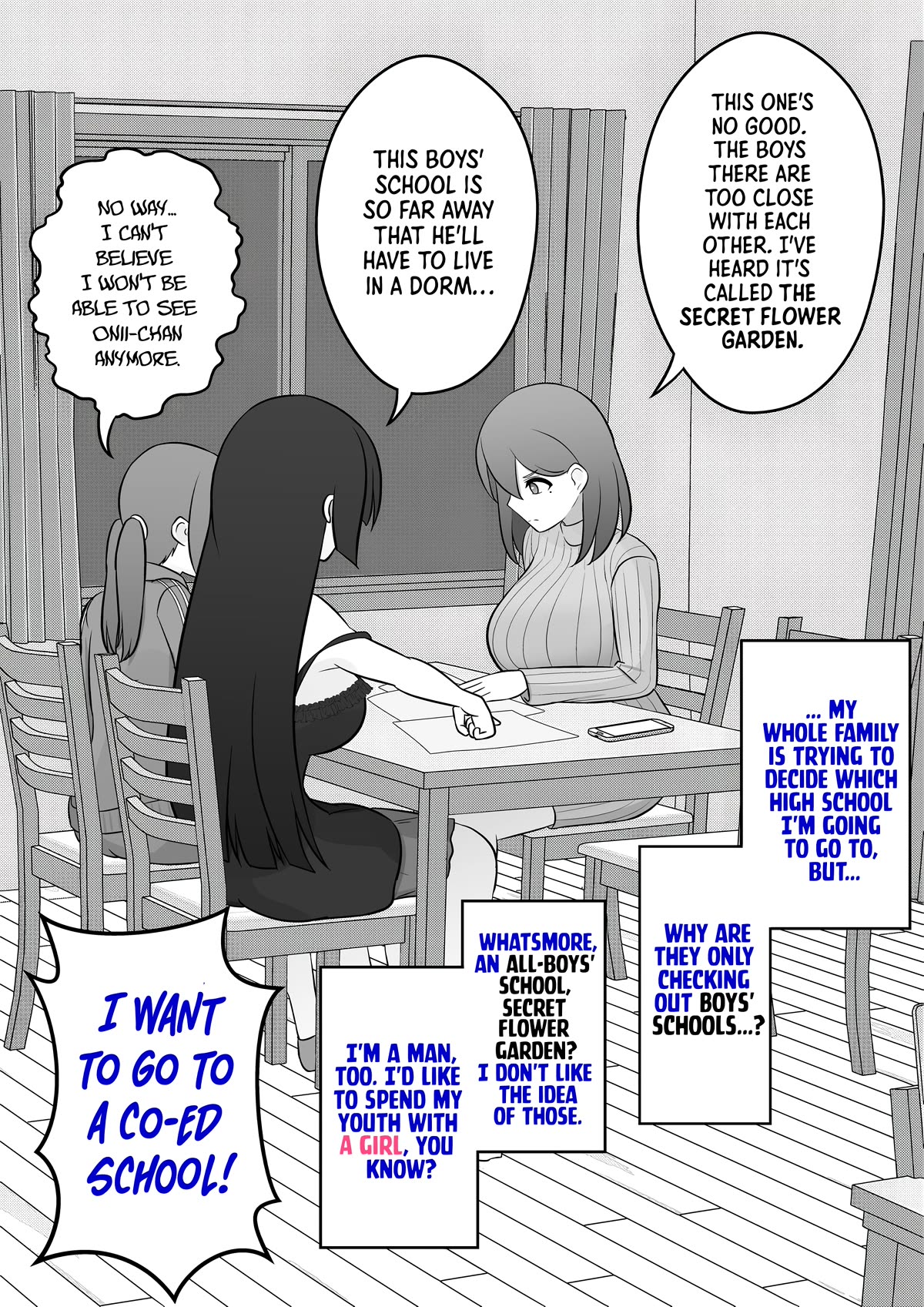 A Parallel World With a 1:39 Male to Female Ratio is Unexpectedly Normal Chapter 30 page 1 - Chapter 30