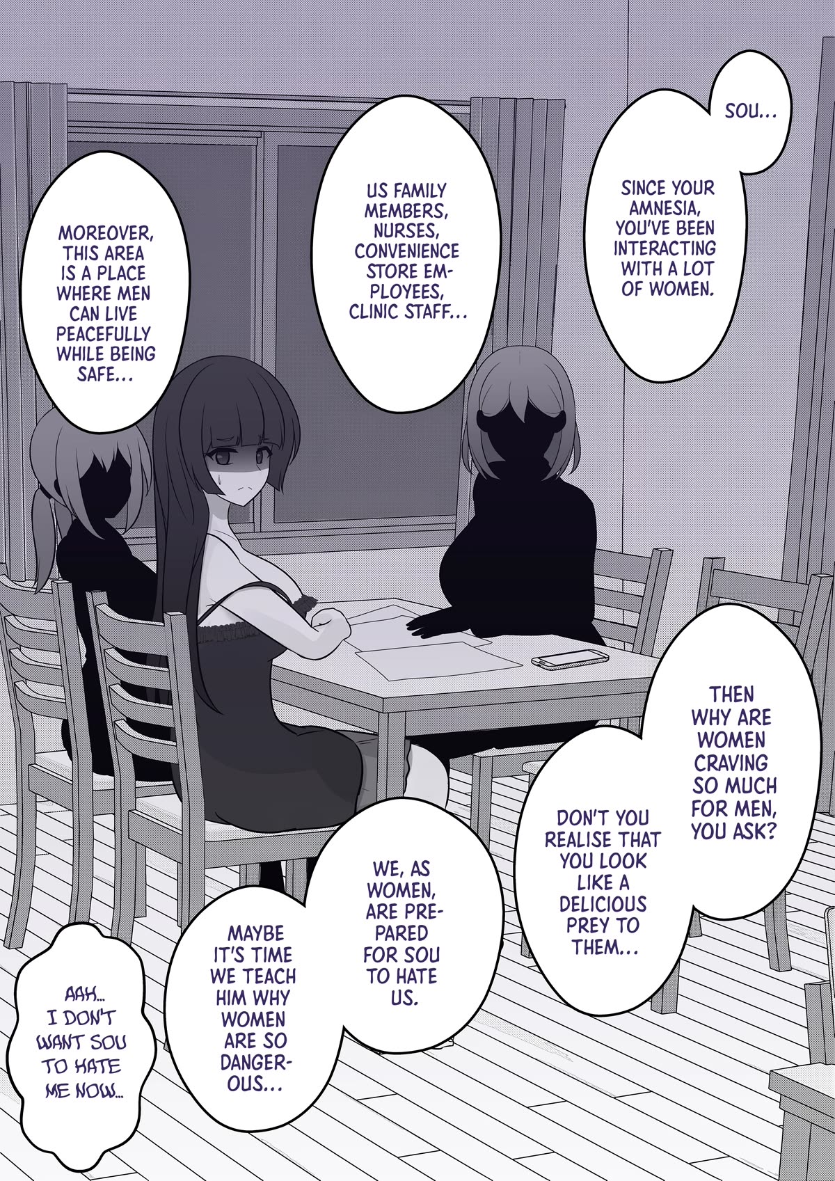 A Parallel World With a 1:39 Male to Female Ratio is Unexpectedly Normal Chapter 31 page 3 - Chapter 31