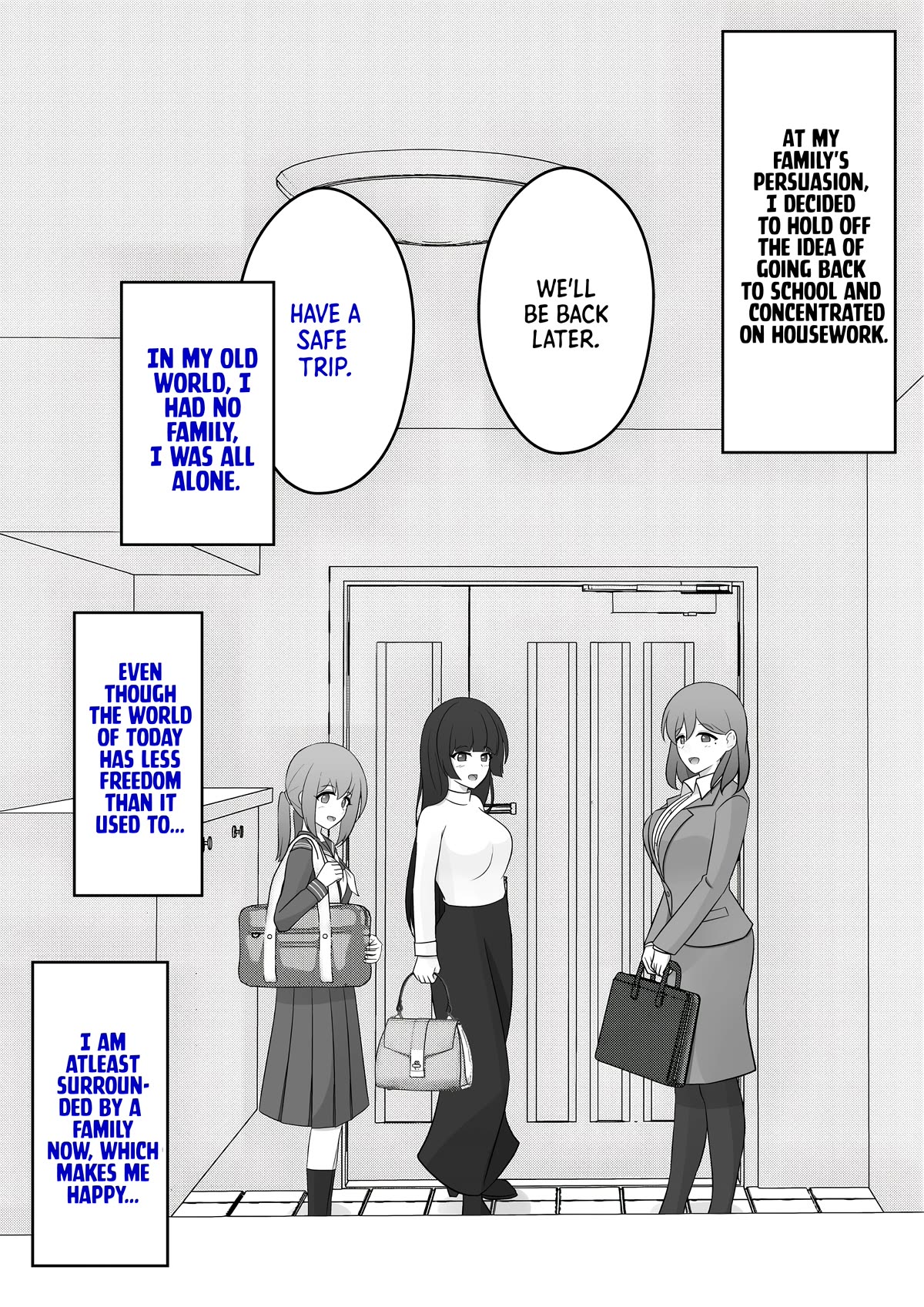 A Parallel World With a 1:39 Male to Female Ratio is Unexpectedly Normal Chapter 36 page 1 - Chapter 36